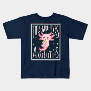 axolotl questions Kids T-Shirt